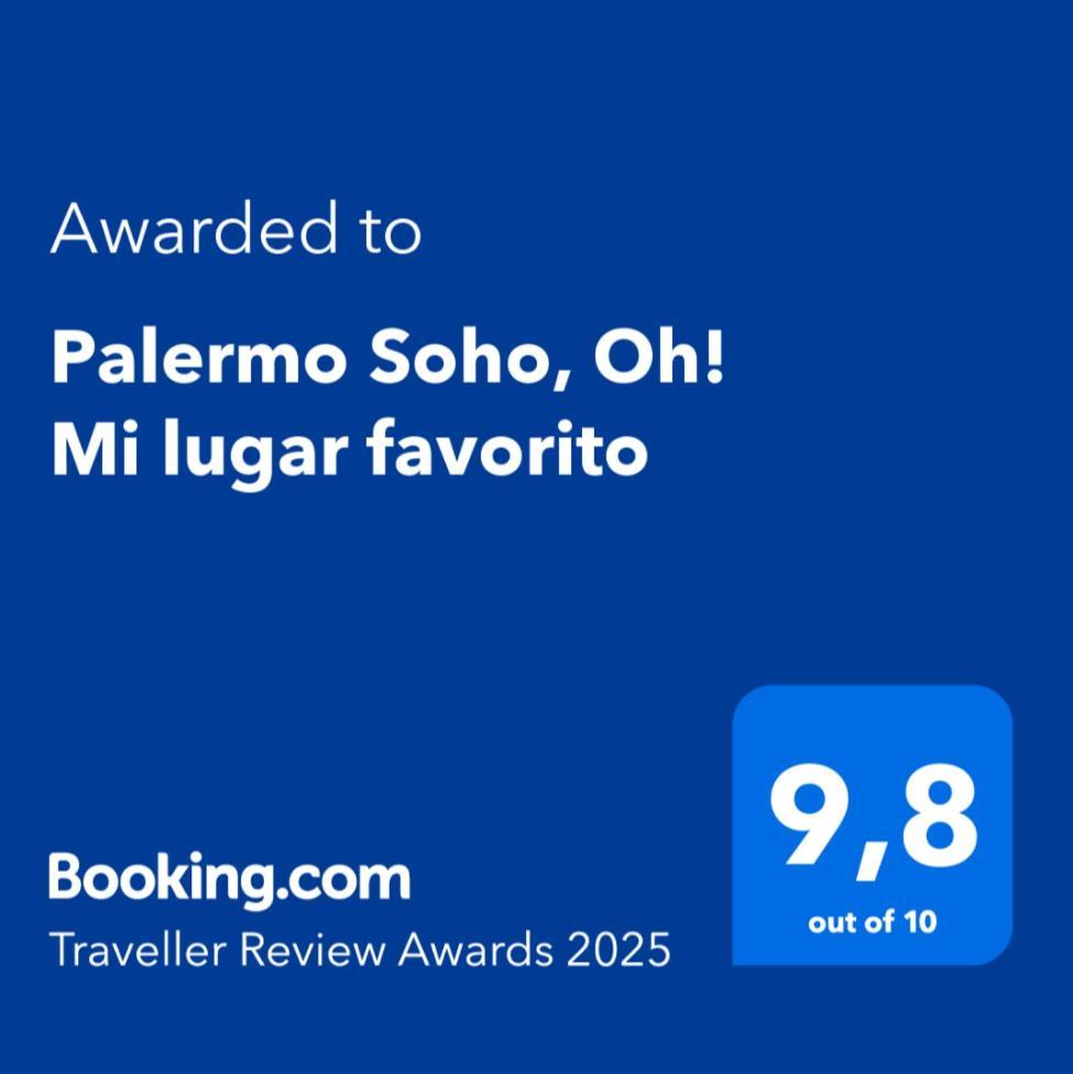 Апартаменты Palermo Soho, Oh! Mi Lugar Favorito Буэнос-Айрес Экстерьер фото